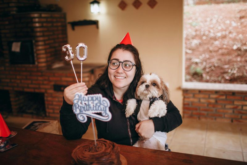 Pet birthday party at Gravity Pets Home