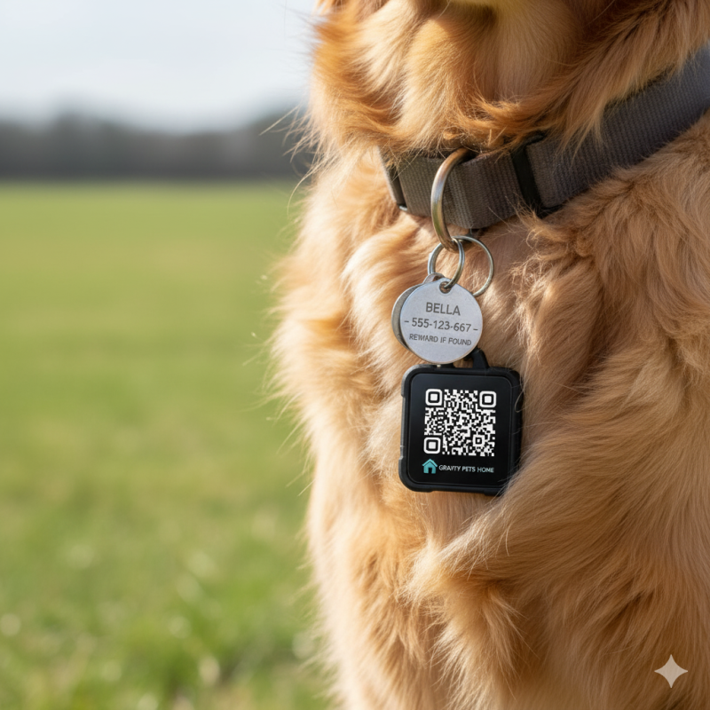 Difference Between QR Code Dog Tags and GPS Trackers — Which One Is the Best Choice?